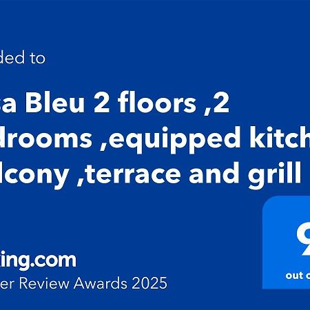 Casa Bleu 2 Floors ,2 Bedrooms ,Equipped Kitchen ,Balcony ,Terrace And Grill بْوُرتو كاليرو المظهر الخارجي الصورة