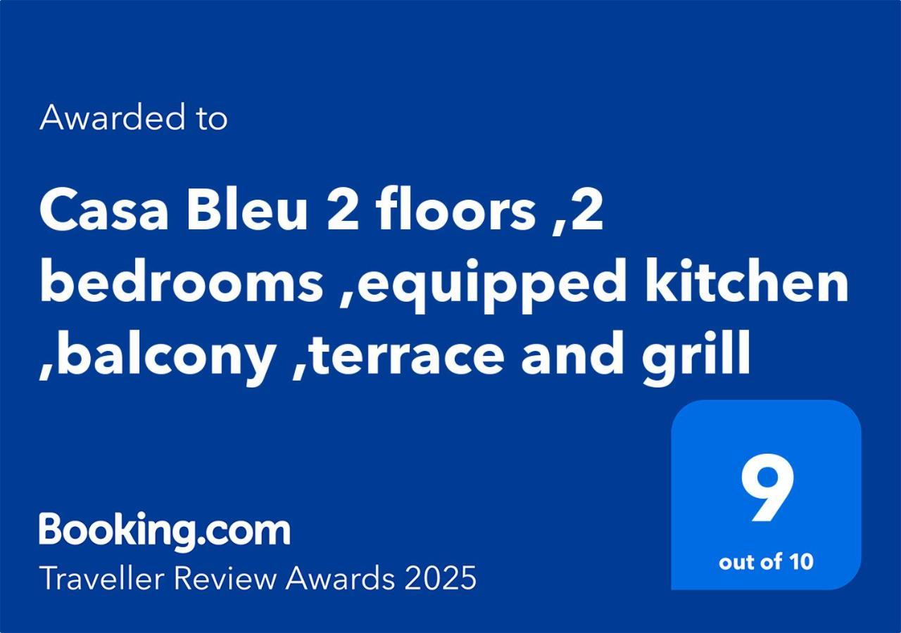 Casa Bleu 2 Floors ,2 Bedrooms ,Equipped Kitchen ,Balcony ,Terrace And Grill بْوُرتو كاليرو المظهر الخارجي الصورة